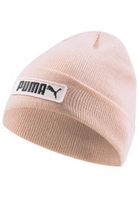 Czapka dla dzieci Puma Classic Cuff Beanie Junior. Kolor: różowy