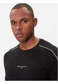 Armani Exchange T-Shirt XM001360 AF10358 UC001 Czarny Regular Fit. Kolor: czarny. Materiał: bawełna #5