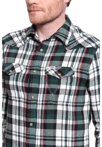 Wrangler - WRANGLER LS WESTERN SHIRT MĘSKA KOSZULA W KRATĘ DŁUGI RĘKAW PINE W5A07BG01 112129929. Długość rękawa: długi rękaw. Długość: długie #5
