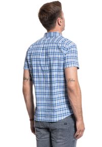 Wrangler - KOSZULA MĘSKA WRANGLER SS 1PKT BDOWN SHIRT PLACID BLUE W5J11OB15 112130159 #3