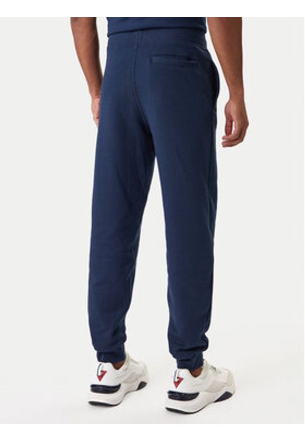 Guess Spodnie dresowe Z6RB12 KAIJ1 Granatowy Regular Fit. Kolor: niebieski. Materiał: bawełna