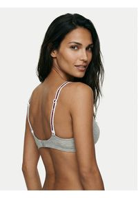 TOMMY HILFIGER - Tommy Hilfiger Biustonosz bezfiszbinowy Lighty Lined UW0UW02413 Szary. Kolor: szary. Materiał: bawełna #6
