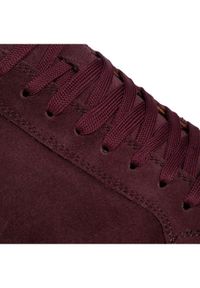 Gino Rossi Sneakersy MI07-A973-A802-06 Bordowy. Kolor: czerwony. Materiał: skóra, zamsz