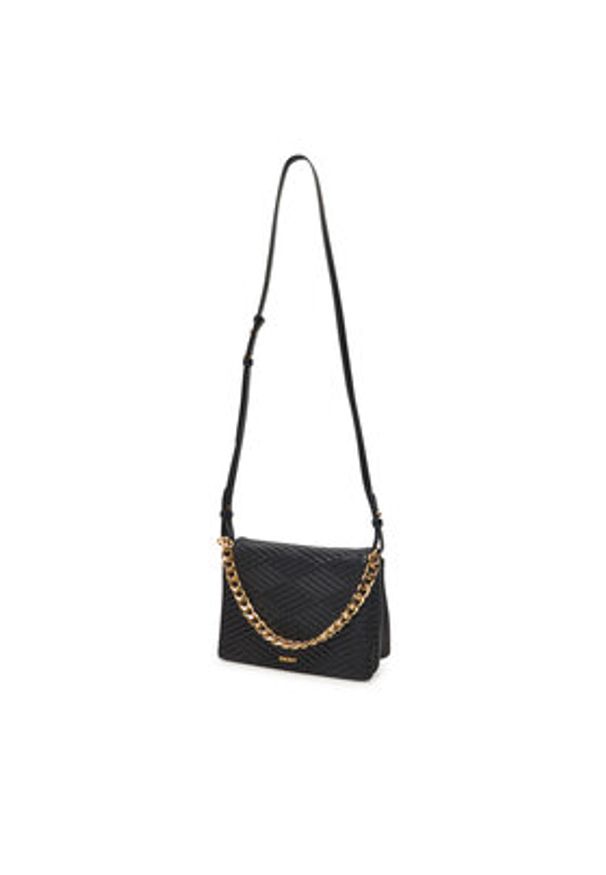 DKNY Torebka R44EKI05 Czarny. Kolor: czarny. Materiał: skórzane