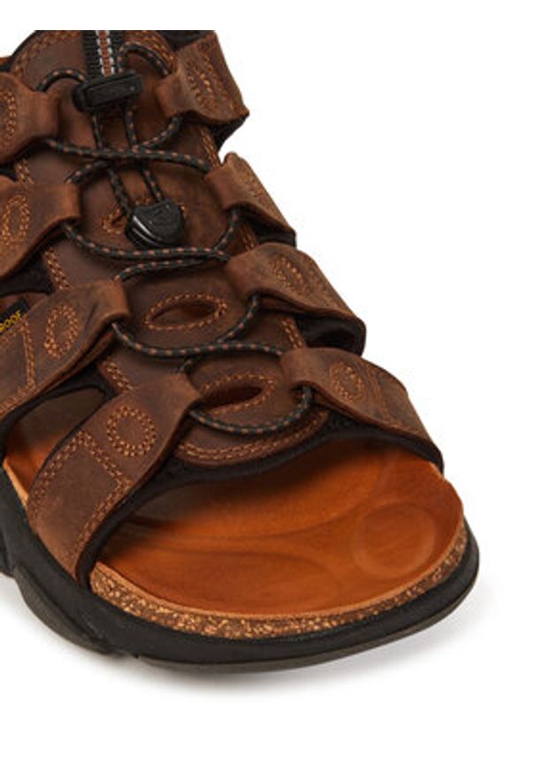 keen - Keen Sandały Daytona II 1027340 Brązowy. Kolor: brązowy. Materiał: skóra