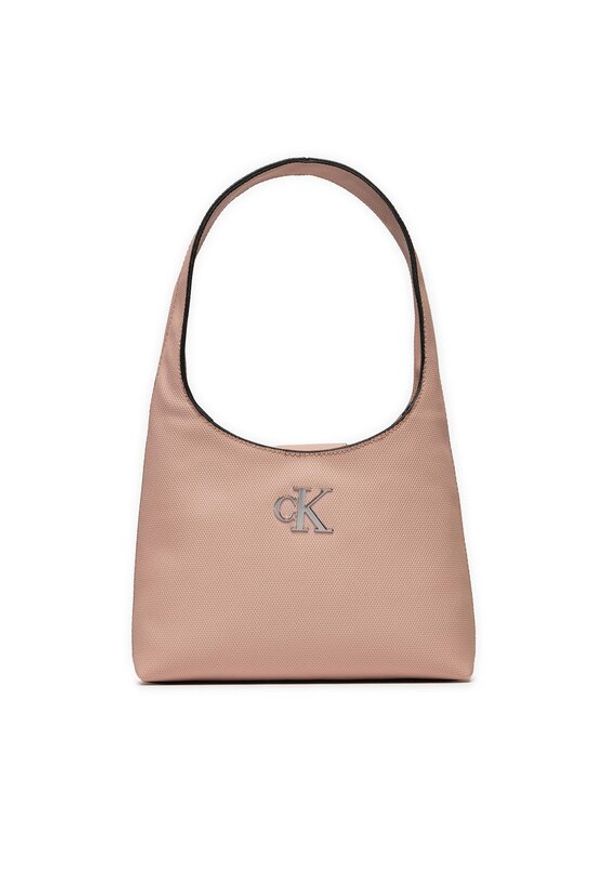 Calvin Klein Jeans Torebka Minimal Monogram A Shoulderbag T K60K611820 Różowy. Kolor: różowy