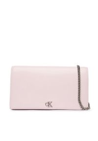 Calvin Klein Torebka Ck Wallet On Chain LV04F3319G Bordowy. Kolor: czerwony. Materiał: skórzane #1