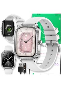 Diaway - SMARTWATCH WATCH ZEGAREK AMOLED BLUETOOTH ROZMOWY MENU PL DAMSKI SMARTBAND MK88. Rodzaj zegarka: smartwatch #1