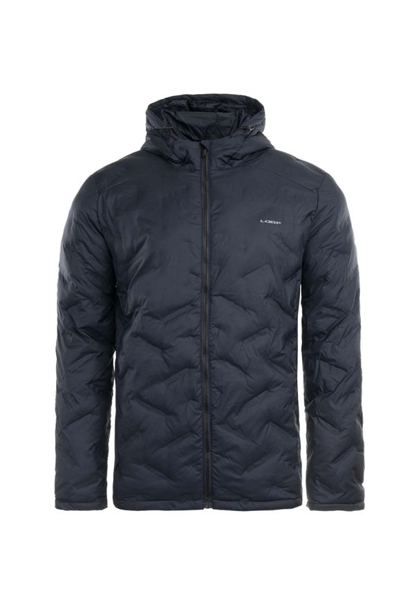 MEN'S HEALTH - Męska kurtka ocieplana LOAP Itoro - S. Kolor: fioletowy. Materiał: materiał, puch