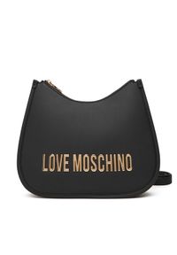 Love Moschino - LOVE MOSCHINO Torebka JC4021PP0NKD0000 Czarny. Kolor: czarny. Materiał: skórzane