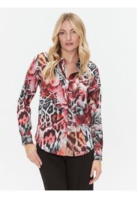 Marciano Guess Koszula 3BGH657 099Z Różowy Regular Fit. Kolor: różowy. Materiał: syntetyk #1