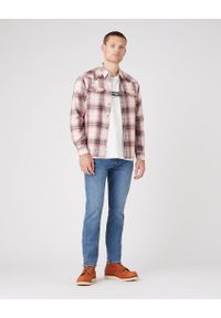 Wrangler - WRANGLER LARSTON MĘSKIE SPODNIE JEANSOWE DUSKY CLOUD W18SYJ38R