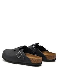 Birkenstock Klapki Boston Bs 0059463 Czarny. Kolor: czarny. Materiał: skóra