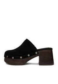 Guess Jeans Klapki EO-JDGJ66-4 Czarny. Kolor: czarny. Materiał: skóra, zamsz #4