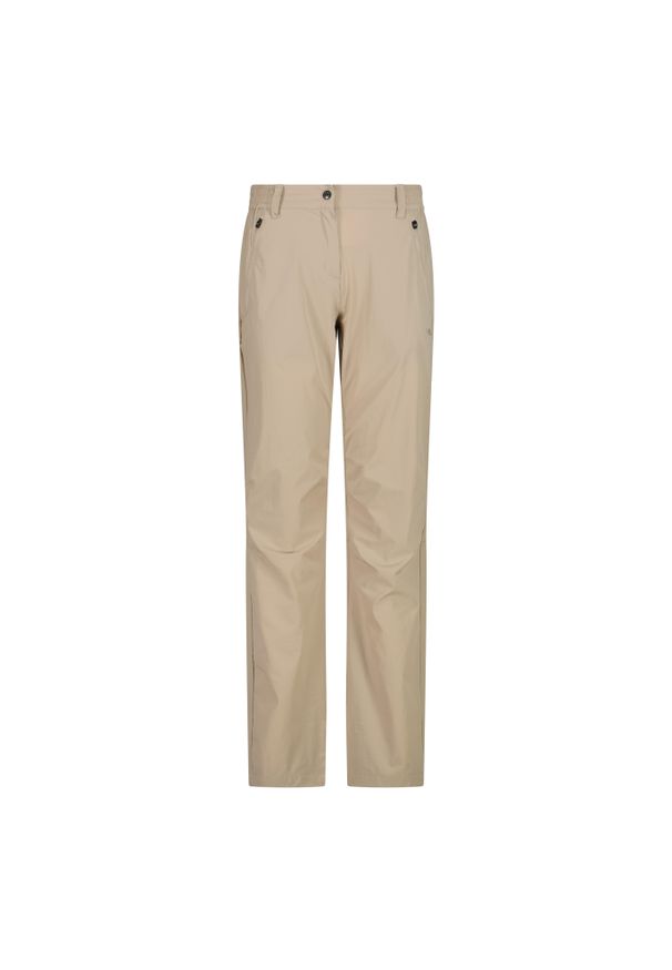 Spodnie damskie CMP. Kolor: beżowy. Sezon: lato. Sport: turystyka piesza