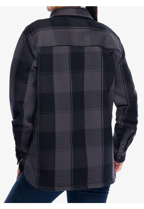 Koszula turystyczna damska Carhartt Loose Fit Twill Shirt Jac. Okazja: na co dzień. Kolor: czarny. Styl: casual