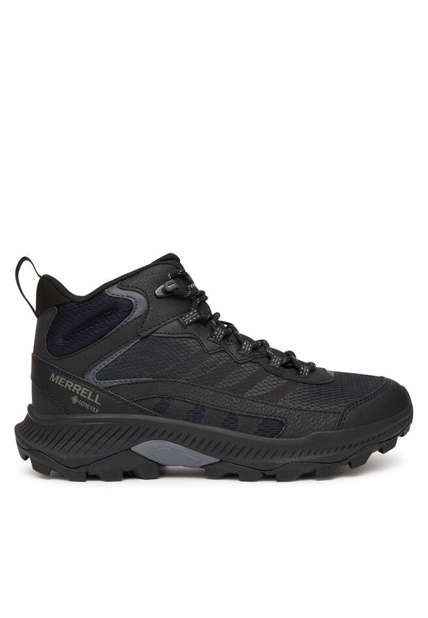 Trekkingi Merrell. Kolor: czarny. Technologia: Gore-Tex. Sport: turystyka piesza