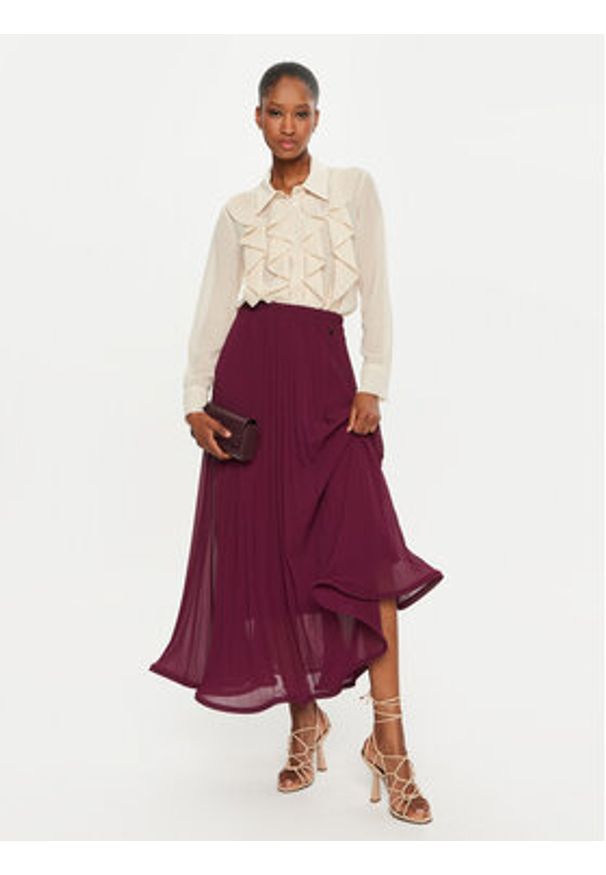 Dixie Koszula C319K029A Écru Regular Fit. Materiał: syntetyk