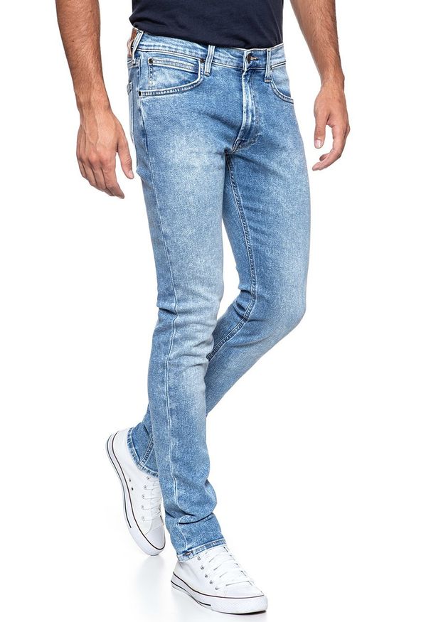 Lee - LEE LUKE MĘSKIE SPODNIE JEANSOWE JEANSY DŻINSY URBAN MID L719ROUT 112119409