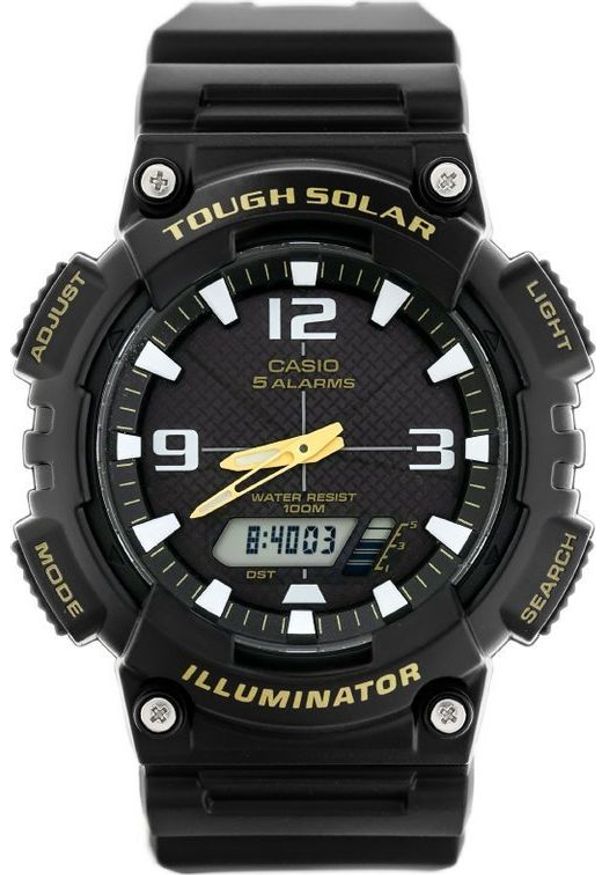 Zegarek Casio ZEGAREK MĘSKI CASIO AQ-S810W 1BV (zd044c) - SOLAR POWERED
