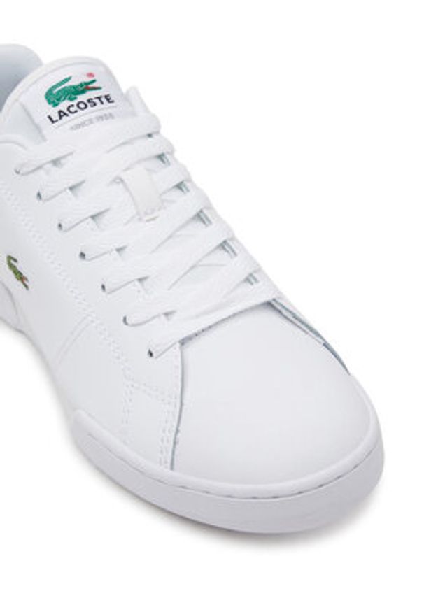 Lacoste Sneakersy Carnaby Cup 7-49SFA0040 Biały. Kolor: biały. Materiał: skóra