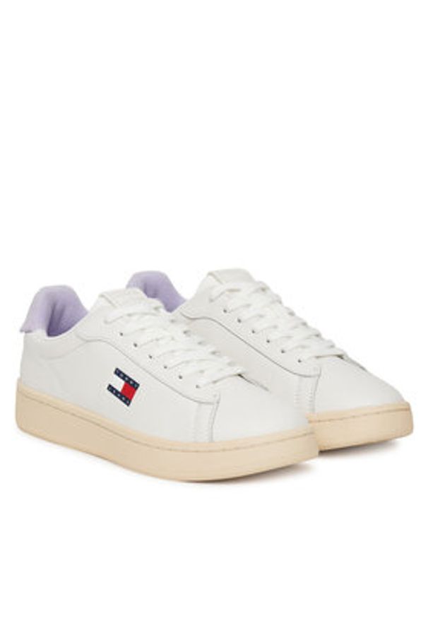 Tommy Jeans Sneakersy Archive' 98 EN0EN02815 Écru. Materiał: skóra