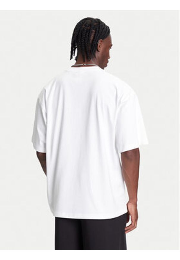 Adidas - adidas T-Shirt Wabash JW0158 Biały Oversize. Kolor: biały. Materiał: bawełna