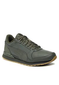 Puma Sneakersy St Runer V3 L 384855 16 Zielony. Kolor: zielony. Materiał: skóra #9