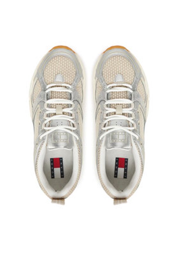 Tommy Jeans Sneakersy Archive'97 Metallic EN0EN02796 Niebieski. Kolor: niebieski. Materiał: skóra