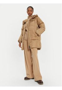 Weekend Max Mara Kurtka puchowa Newbembo 2425496042 Beżowy Relaxed Fit. Kolor: beżowy. Materiał: syntetyk #3