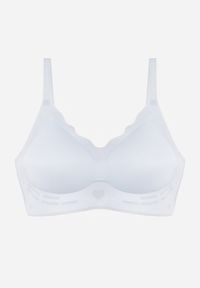 Renee - Niebieski Bezszwowy Biustonosz z Usztywnieniem Bez Fiszbin Zeritha. Kolor: niebieski. Materiał: tkanina #1