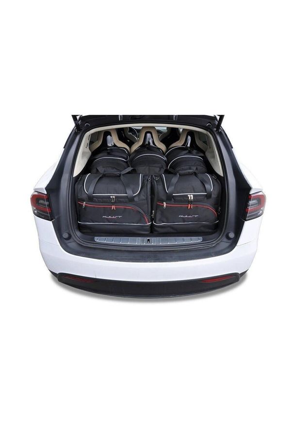 KJUST - Torby Do Bagażnika Tesla Model X Ev 2016+ 5Szt Kjust. Kolor: czarny. Styl: sportowy