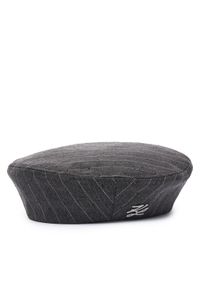 Karl Lagerfeld - KARL LAGERFELD Beret B3W33025 Szary ciemny. Kolor: szary. Materiał: poliester #1