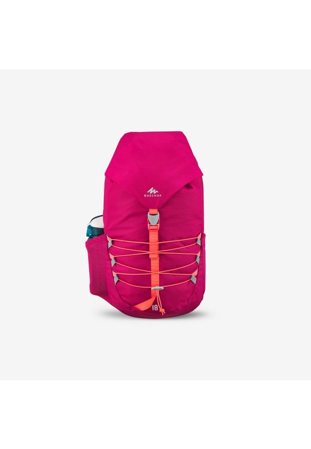 quechua - Plecak turystyczny dla dzieci Quechua MH500 18 l. Kolor: różowy, wielokolorowy, czerwony. Materiał: materiał, poliester. Styl: młodzieżowy