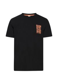 Protest - T-Shirt męski PROTEST PRTVictor. Kolor: czarny. Sport: turystyka piesza #1