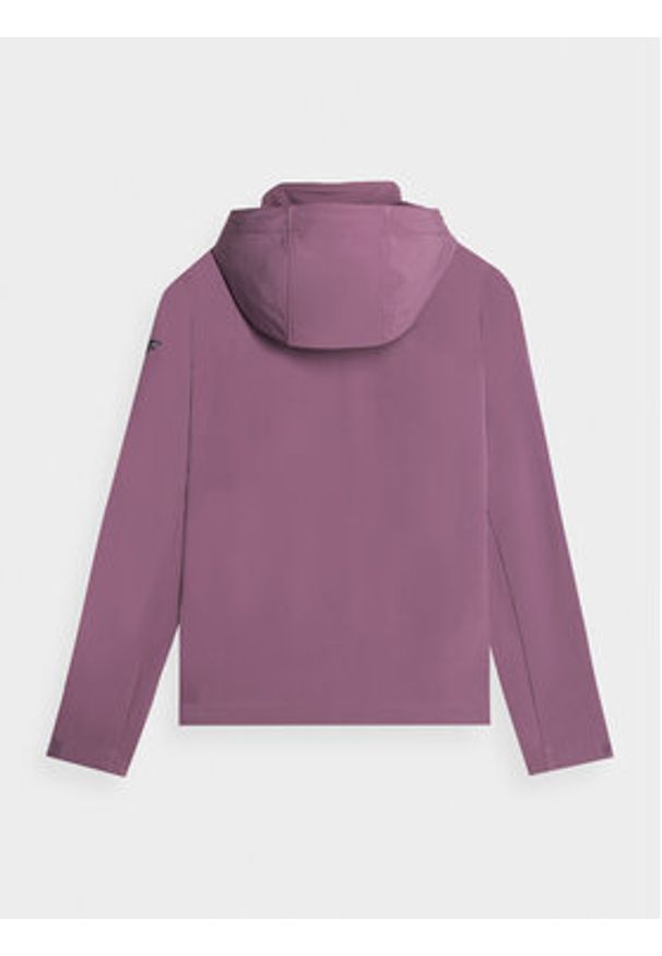 4f - 4F Kurtka softshell 4FAW23TSOFF152 Różowy Slim Fit. Kolor: różowy. Materiał: syntetyk