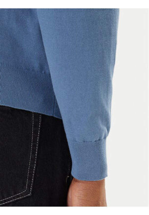 Levi's® Sweter Housemark A7207-0032 Niebieski Regular Fit. Kolor: niebieski. Materiał: bawełna