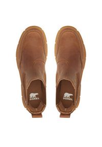 sorel - Sorel Sztyblety Explorer Strt 2078061242 Brązowy. Kolor: brązowy. Materiał: nubuk, skóra