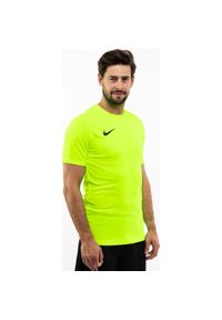 Koszulka sportowa męska Nike Dry Park VII JSY SS. Kolor: żółty, zielony