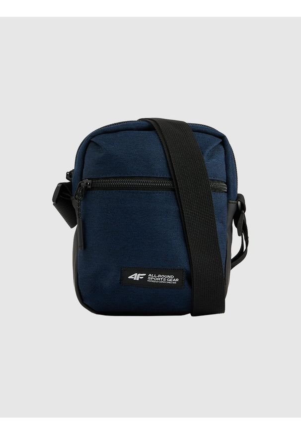 4f - 4F Saszetka - granatowa Uniwersalny. Kolor: niebieski. Materiał: materiał