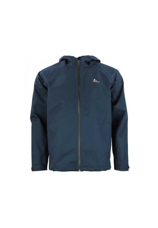 PEAK MOUNTAIN - Techniczna kurtka wodoodporna Peak Mountain. Kolor: wielokolorowy, niebieski, szary. Sport: turystyka piesza