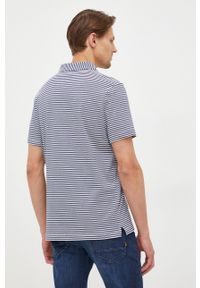 Michael Kors polo bawełniane CU250XZ67E kolor granatowy wzorzysty. Typ kołnierza: polo. Kolor: niebieski. Materiał: bawełna. Długość: krótkie. Wzór: aplikacja #3