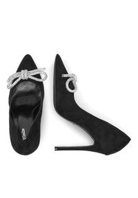 DeeZee Szpilki HT92831-140 Czarny. Kolor: czarny. Materiał: materiał. Obcas: na szpilce #7