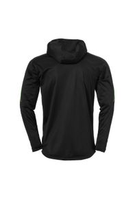 UHLSPORT - Kurtka dziecięca z kapturem Uhlsport Stream 22. Typ kołnierza: kaptur. Kolor: wielokolorowy, czarny, zielony. Materiał: dresówka. Sport: piłka nożna #2