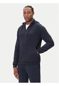 EA7 Emporio Armani Dres 7M000665 AF12501 UB102 Granatowy Regular Fit. Kolor: niebieski. Materiał: syntetyk