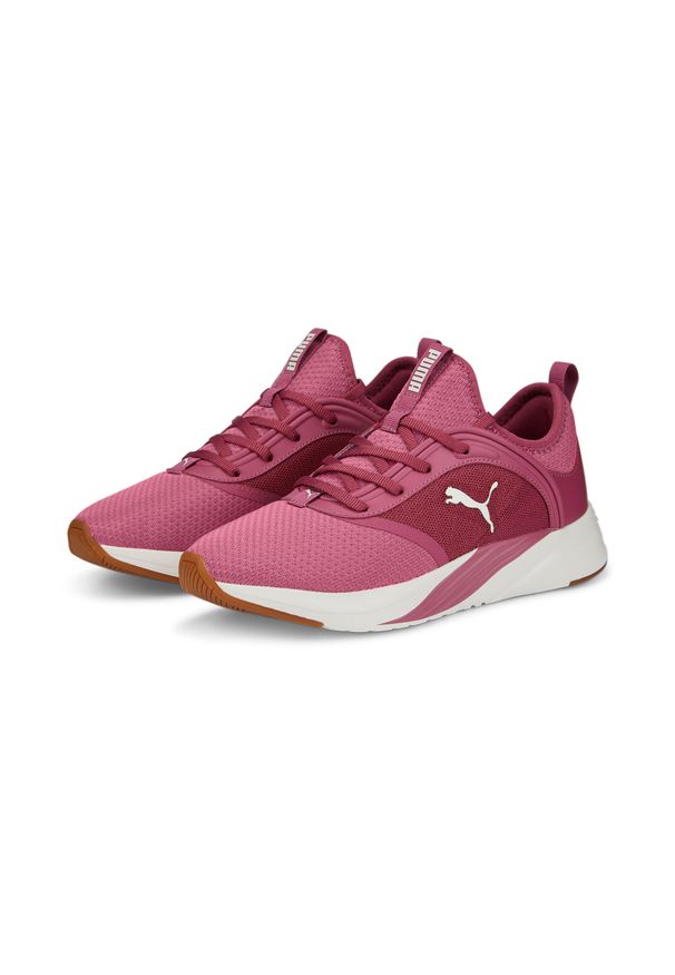 Buty do chodzenia damskie Puma SOFTRIDE RUBY. Kolor: czerwony. Materiał: guma, syntetyk, materiał. Sport: turystyka piesza