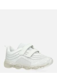 Casu - białe buty sportowe na rzep casu 788-a. Zapięcie: rzepy. Kolor: biały
