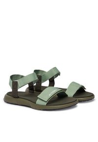 Adidas - adidas Sandały Terrex Hydroterra Light JR8403 Zielony. Kolor: zielony. Materiał: materiał #2
