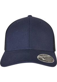 FLEXFIT - 110 Canvas Structured Trucker Cap. Kolor: czarny, niebieski, wielokolorowy