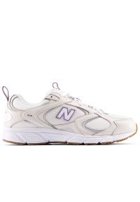 Buty unisex New Balance U4084OJ - beżowe. Kolor: beżowy. Materiał: syntetyk, materiał. Szerokość cholewki: normalna. Sezon: lato. Sport: turystyka piesza #1